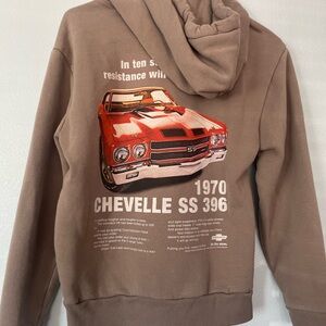 Hollister Tan Hoodie for Men